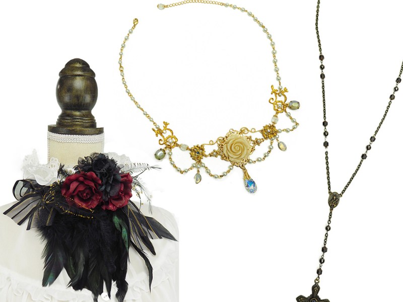 ロリィタファッションに合わせたいアクセサリーをご紹介☆テーマに合わせておしゃれしよう！【ネックアクセサリー編】